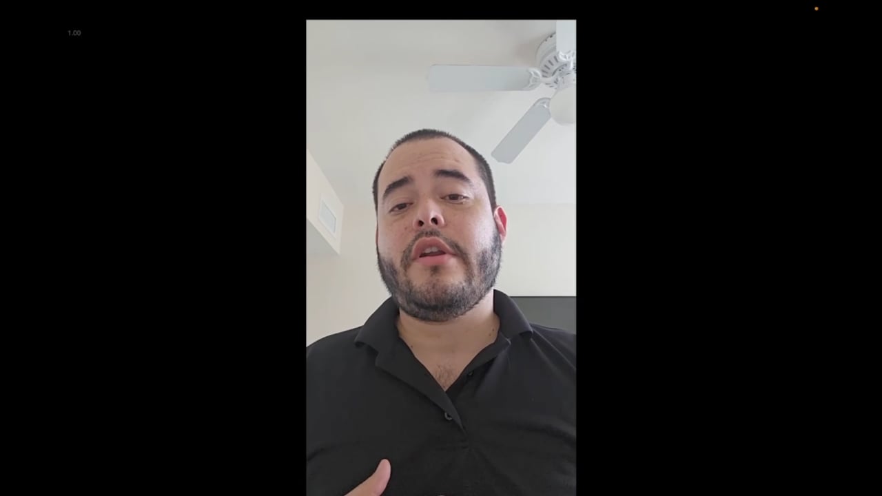 Caesar, a solar operator, speaking to camera in his Premura video review